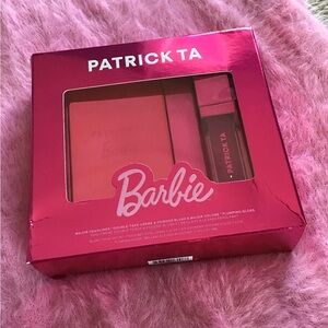 New Patrick Ta Barbie Limited Major Headlines Blush + Volume Plumping Lip Gloss
